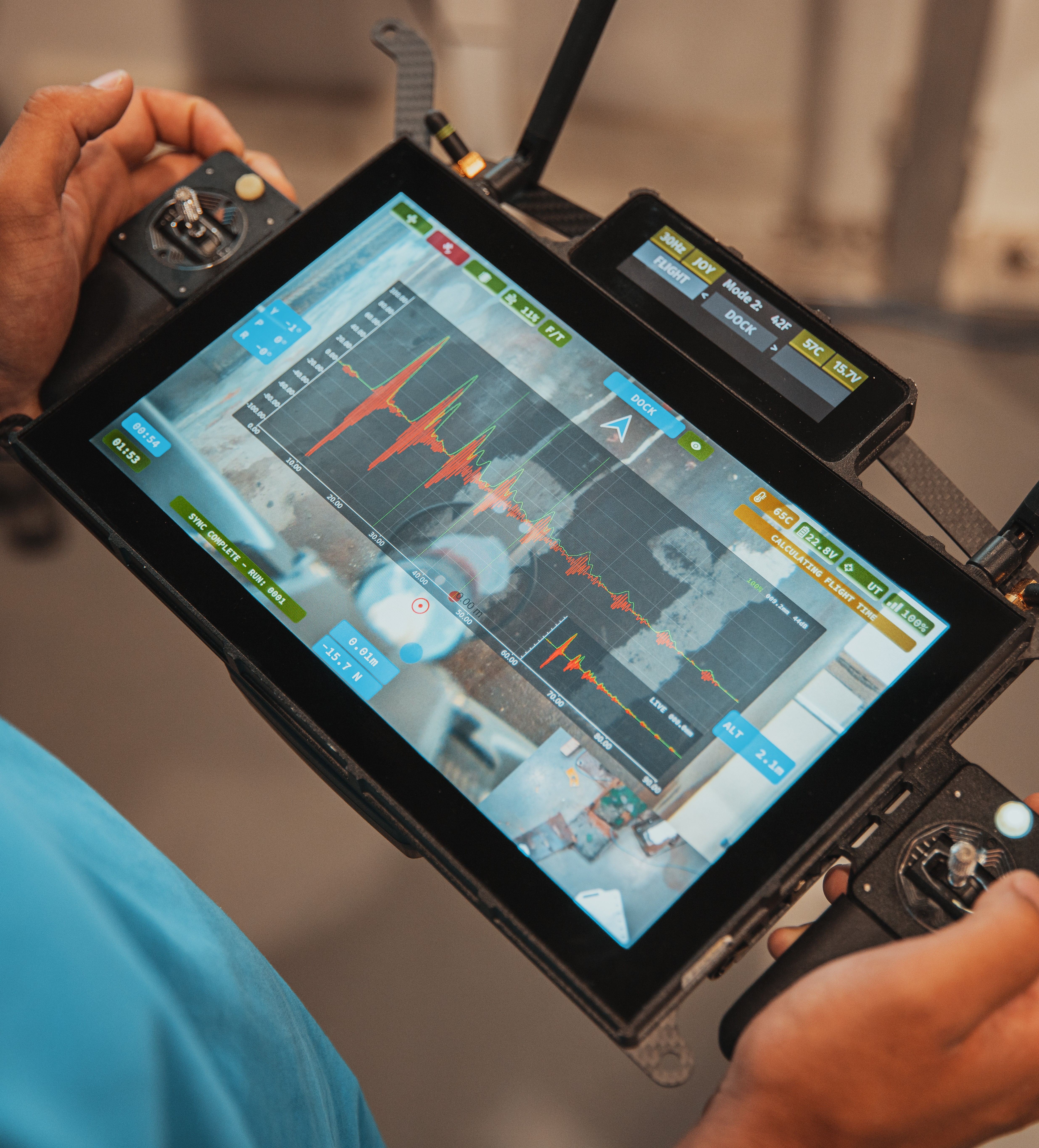 SKYGAUGE専用プロポでのリアルタイムUT表示